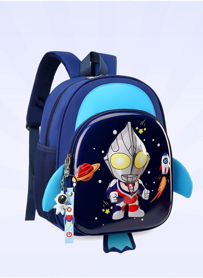 Children's backpack cartoon print anti lost backpack 12 inches