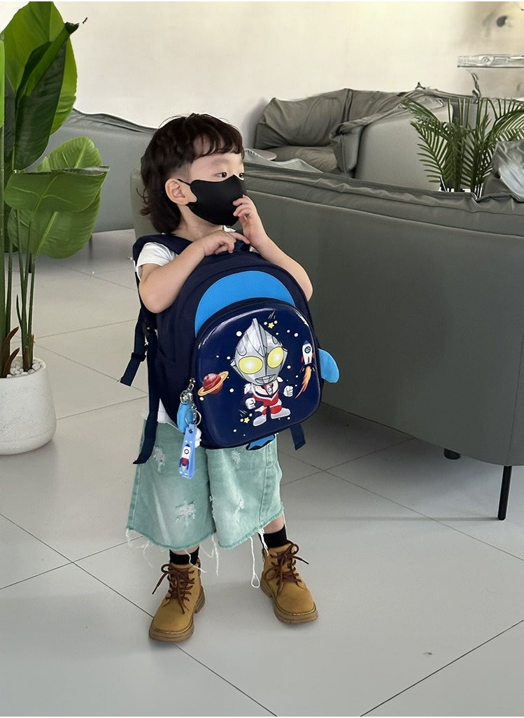 Children's backpack cartoon print anti lost backpack 12 inches