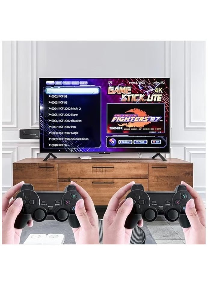 Dual Joystick Video Game Console | 15000+ Arcade Games | 4-Player Family Game Box