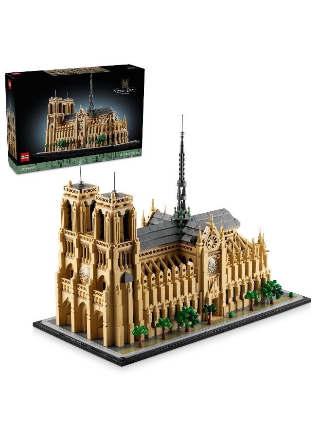 Architecture Notre-Dame De Paris Set 21061 Building Toy Set (4383 Pieces)