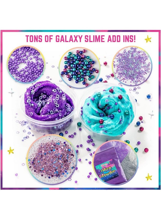 Cosmic Cloud Slime Kit, Premade Galaxy Slime Kit For Girls With Slime Glitter And Inks, Slime Fun Straight Out Of The Tub, Great Slime Kits For Girls Ages 10 12 And Gift Idea