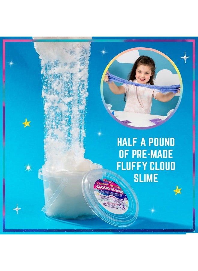 Cosmic Cloud Slime Kit, Premade Galaxy Slime Kit For Girls With Slime Glitter And Inks, Slime Fun Straight Out Of The Tub, Great Slime Kits For Girls Ages 10 12 And Gift Idea