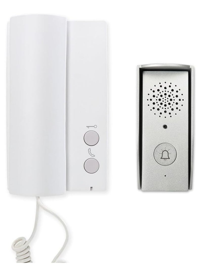 RACO Legrand Door Entry Audio Telephone Kit – Includes Handset, Door Entry Unit, and Entrance Panel with Rain Shield-369500