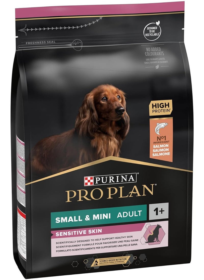 Pro Plan Sensitive Skin Small & Mini Adult Dog Food with Salmon 3 kg