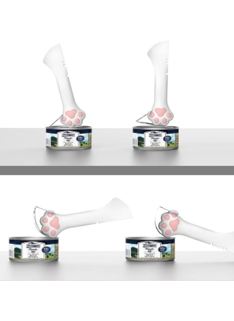 Cat Food Spoon Cat Can Opener Silicone Animal Food Mixing Spoon