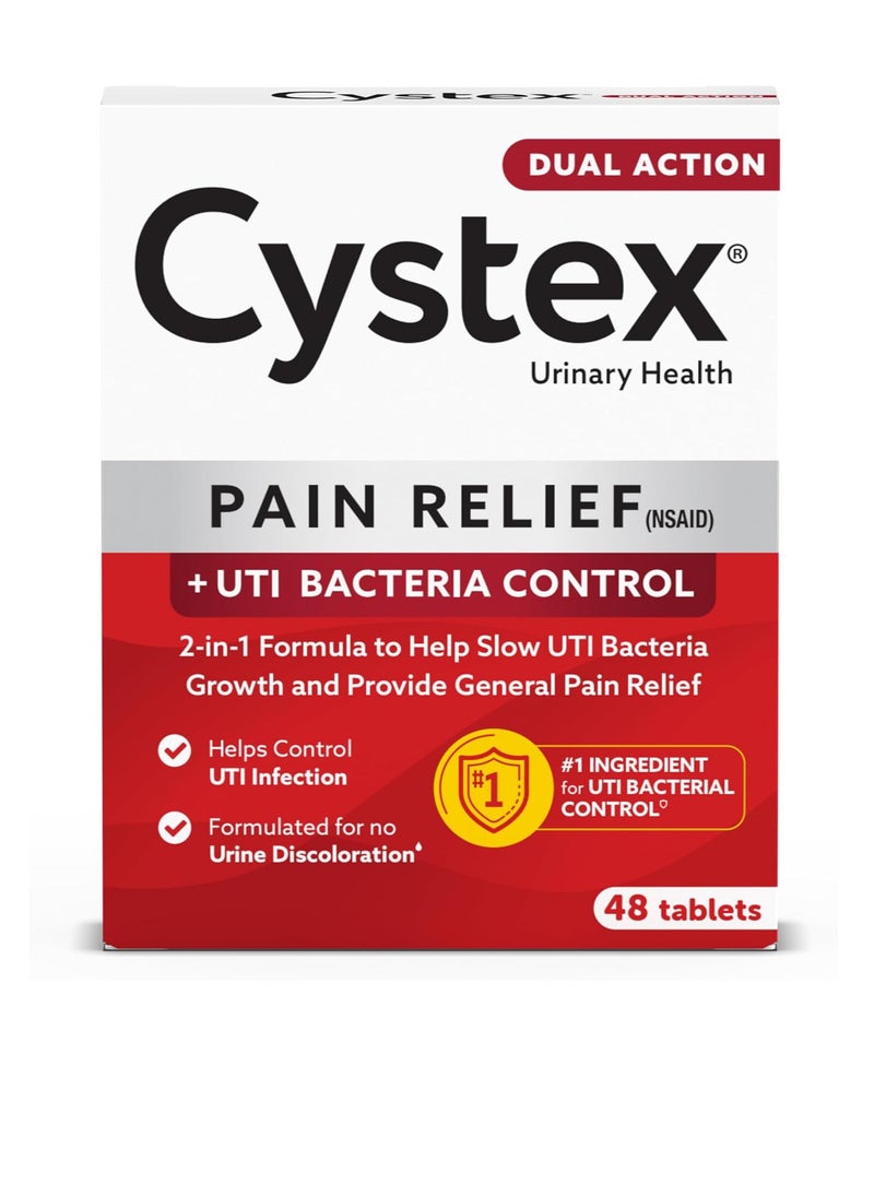 UTI Pain Relief, Maximum Strength, Relieves Pain & Urgency of Urinating, 48 Count