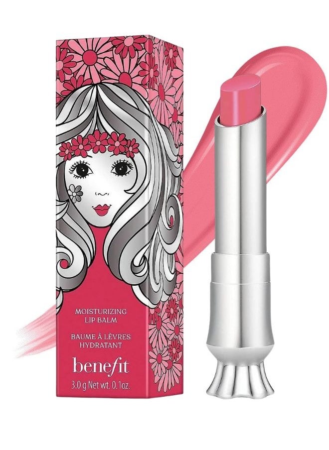 Benefit California Kissin' Lip Color Balm 77 Pink Rose 3g Hydrating, Buildable Lip Balm with Pink Rose Hue for Soft, Smooth Lips