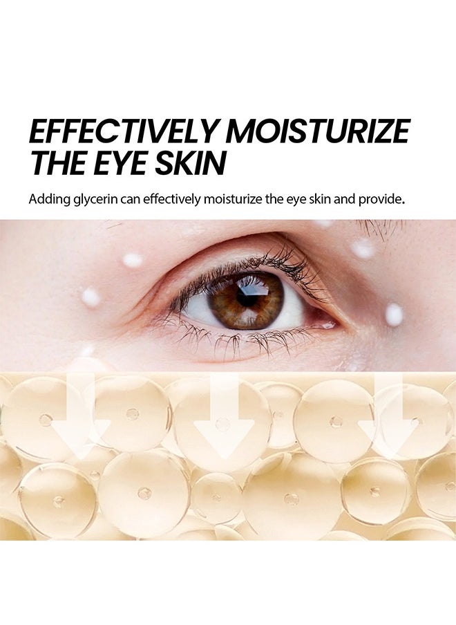 Firm Eye Skin，Eye Firming Cream,Reduces Fine Lines Bags Dark Circles and Crow's Feet