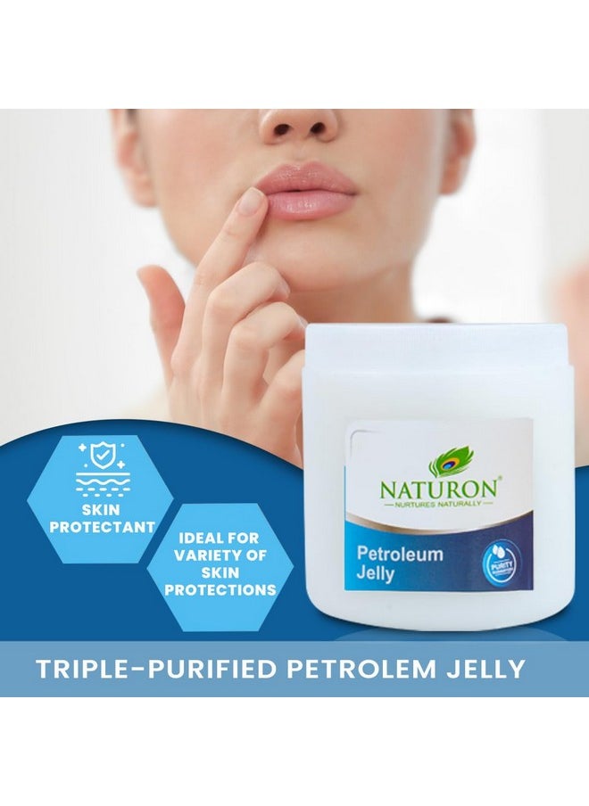 Naturon White Petroleum Jelly With Exotic Aroma For Skin Protection & Moisturizer (500 Gm) For Skin, Diy Beauty Products, Make Up, Cosmetics, Soap Making & Personal Care For Face, Skin, Body