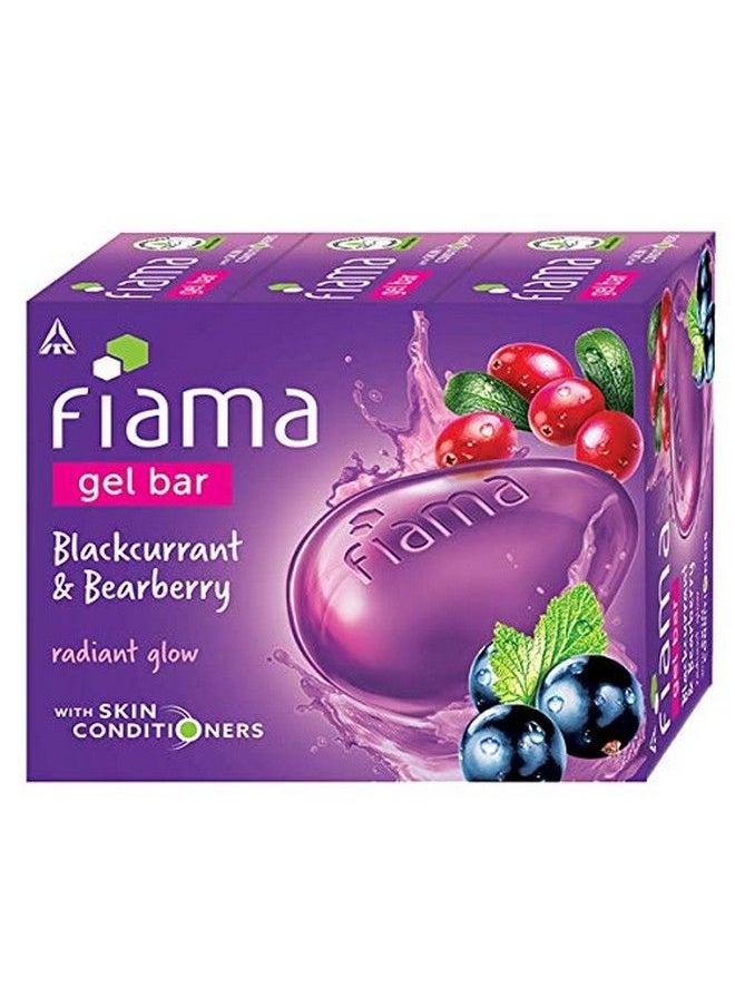 Gel Bar Blackcurrant And Bearberry For Radiant Glowing Skin 125 G Soap (Pack Of 3) & Gel Bar Peach And Avocado For Moisturized Skin 125 G Soap (Pack Of 3)