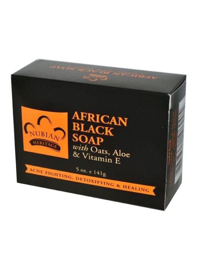 African Black Soap Bar Black 141grams