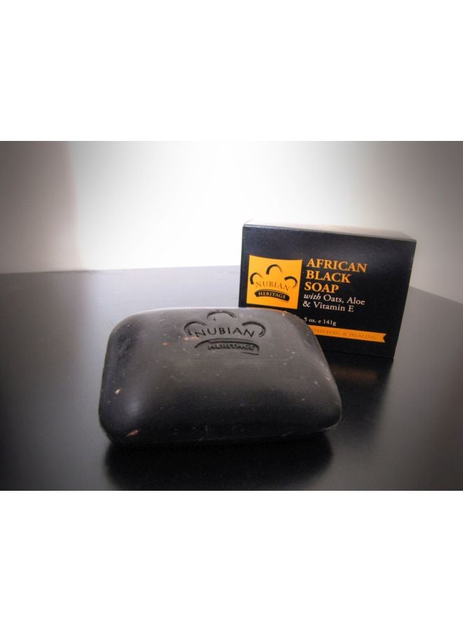 African Black Soap Bar Black 141grams