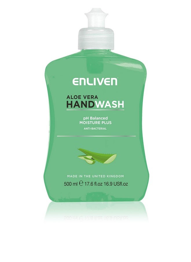 Anti Bacterial Handwash 500Ml - Aloevera Pack Of 2