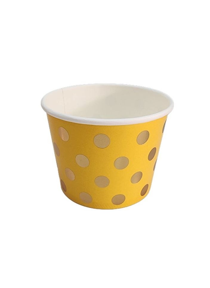 [50 cups] 12 oz.  Paper Cups - Traditional Design (HAQQ AL LAYLAH) Ice cream / Sweets