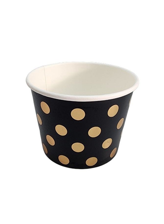 [50 cups] 12 oz.  Paper Cups - Traditional Design (HAQQ AL LAYLAH) Ice cream / Sweets