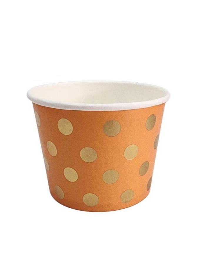 [50 cups] 12 oz.  Paper Cups - Traditional Design (HAQQ AL LAYLAH) Ice cream / Sweets