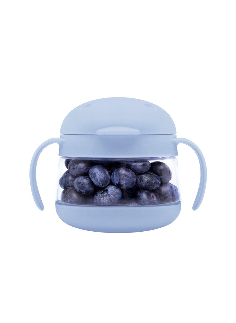 Ubbi - Tweat Snack Container  Cloudy Blue