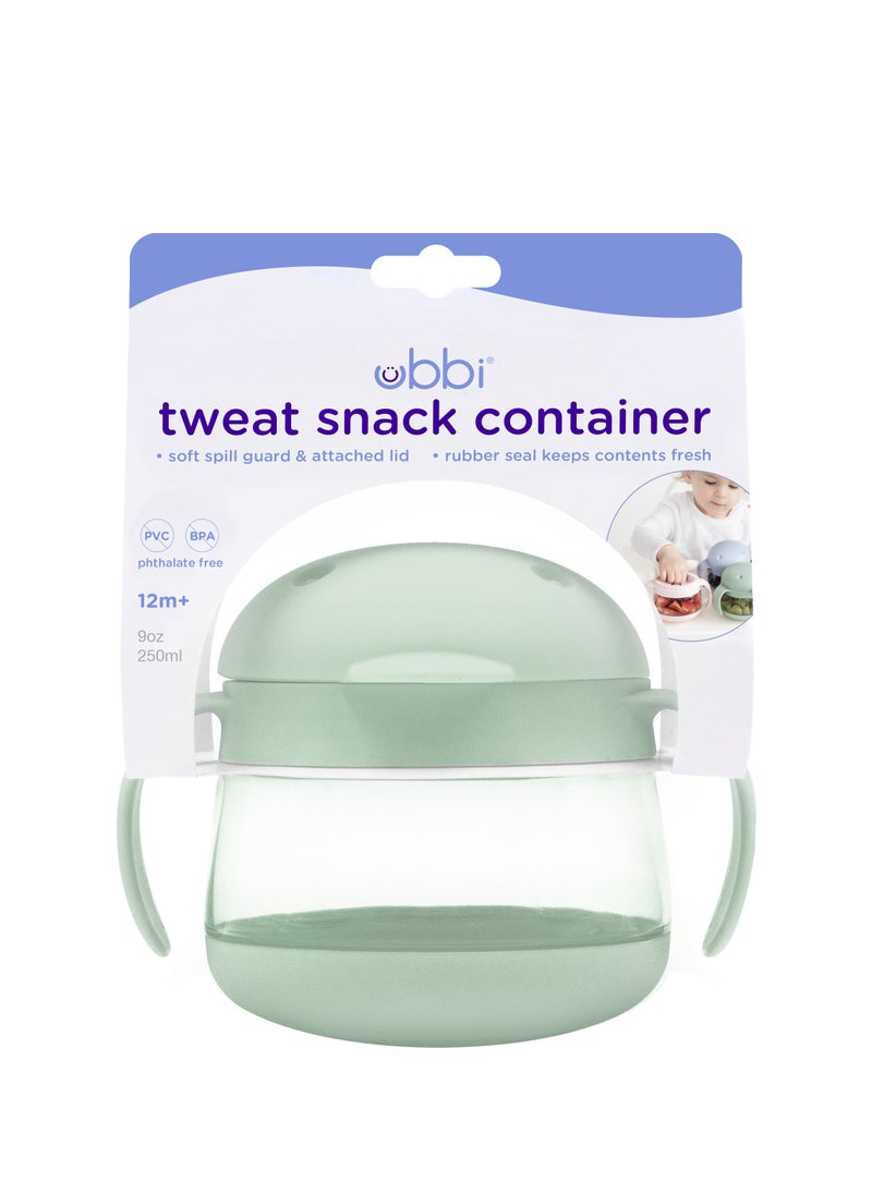 Ubbi - Tweat Snack Container  Sage