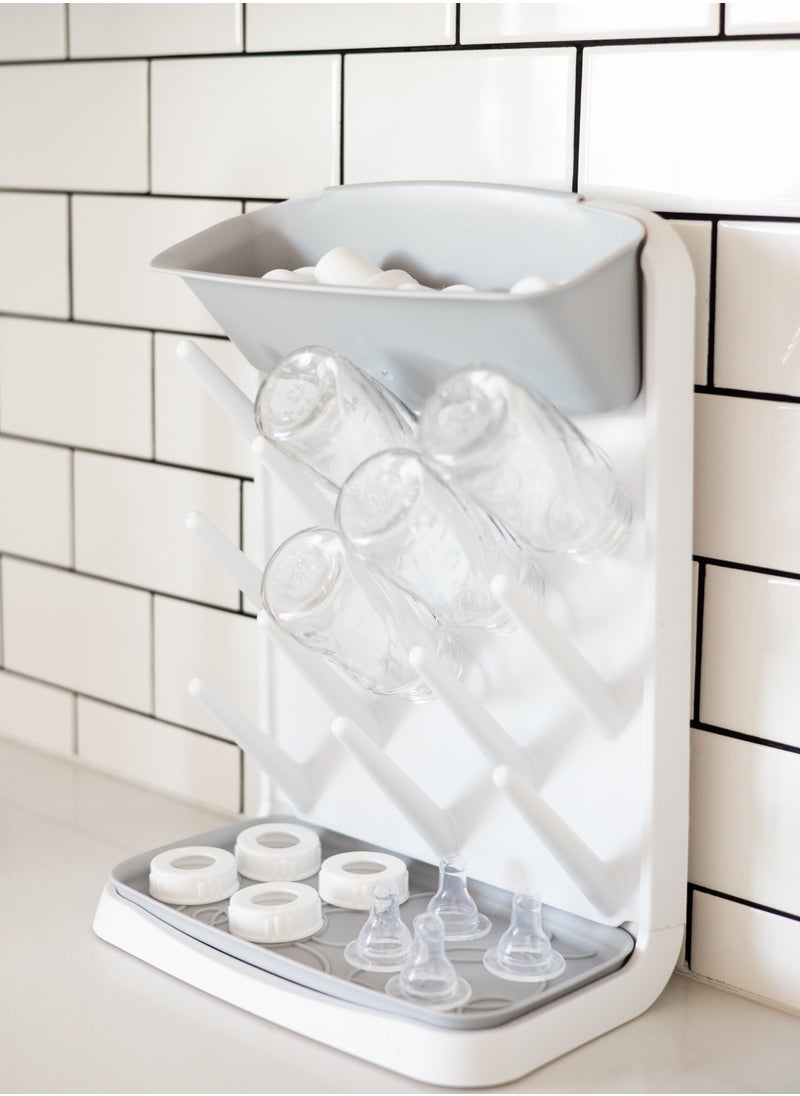 Ubbi - Vertical Bottle Drying Rack Gray