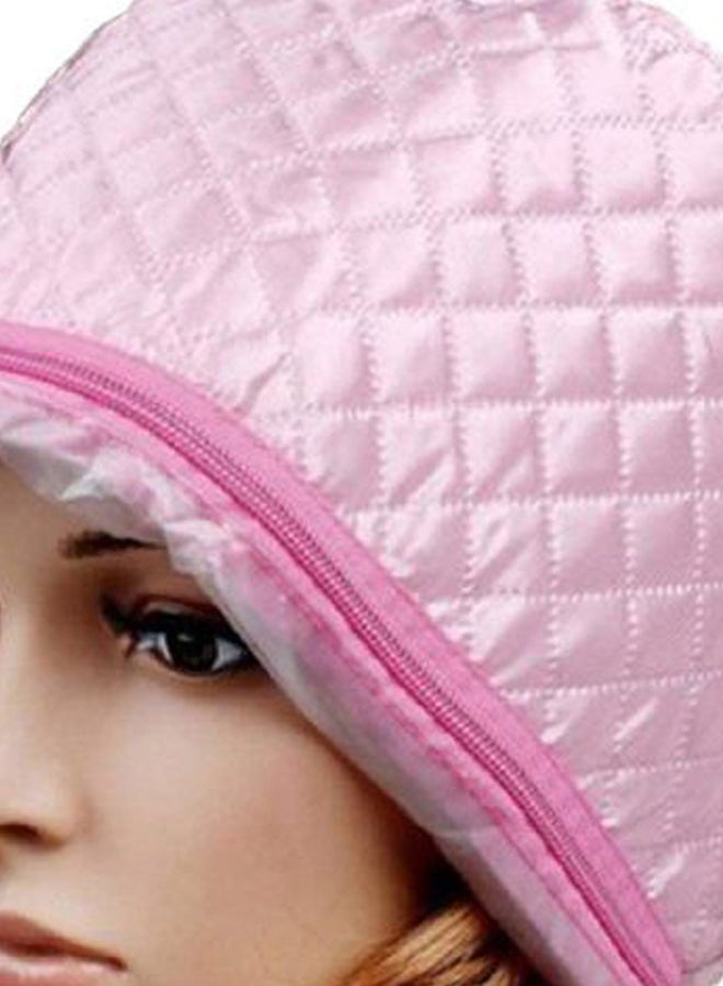 Thermal Hair Steamer Cap Pink