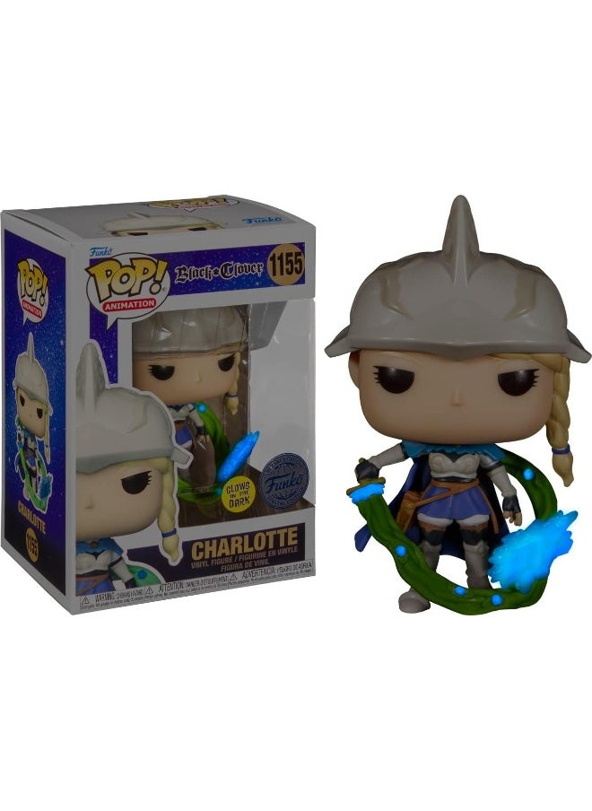 Funko Pop Animation: Black Clover - Charlotte Chance of Chase (Gw)(Exc), Collectible Vinyl Figure - 63143