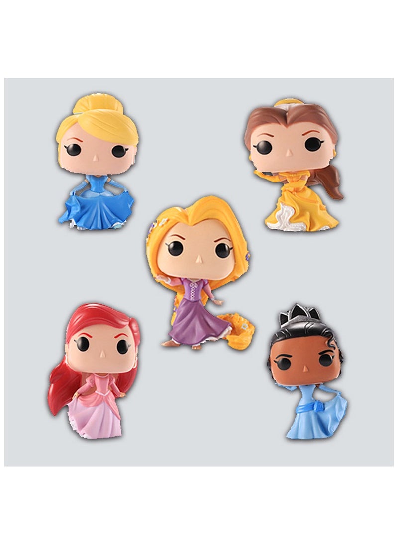 FUNKO POP Beauty and Beast Rapunzel movie blind box action figure hand