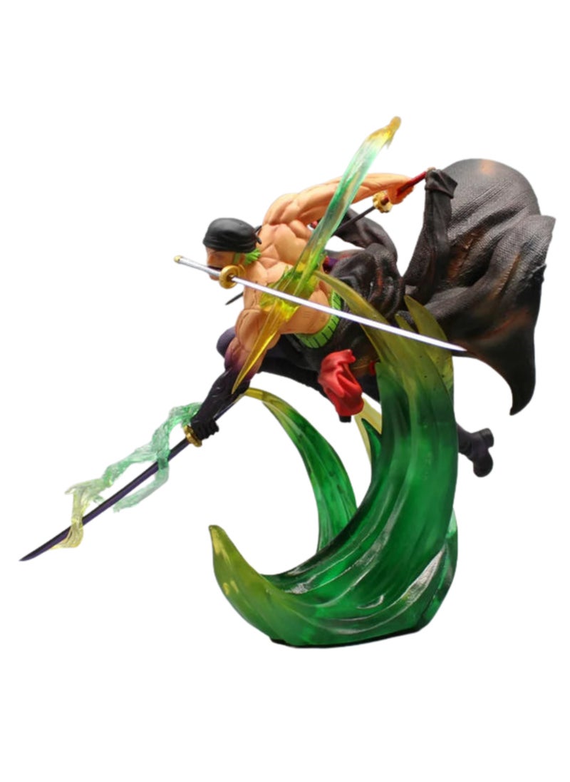 Roronoa Zoro PVC Action Figure Model Statue Toy – Highly Detailed One Piece Collectible, Perfect for Display & Gift, Anime Figurine