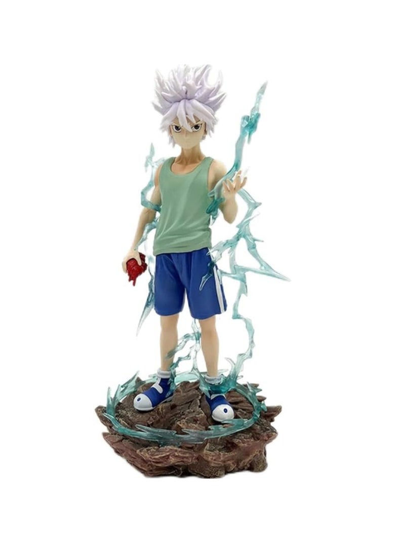 Killua Zoldyck PVC Action Figure Model Statue Toy – Highly Detailed Hunter x Hunter Collectible, Perfect for Display & Gift, Anime Figurine