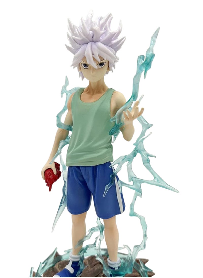 Killua Zoldyck PVC Action Figure Model Statue Toy – Highly Detailed Hunter x Hunter Collectible, Perfect for Display & Gift, Anime Figurine