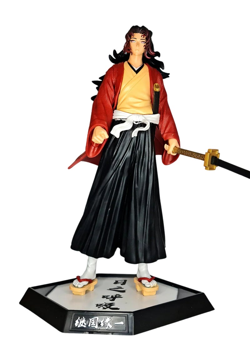 Yoriichi Tsugikuni PVC Action Figure Model Statue Toy – Highly Detailed Demon Slayer Collectible, Perfect for Display & Gift, Anime Figurine