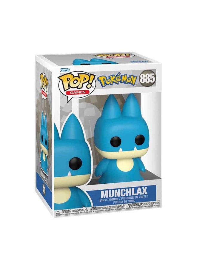 Pop Games Pokemon Munchlax Vinyl Figure