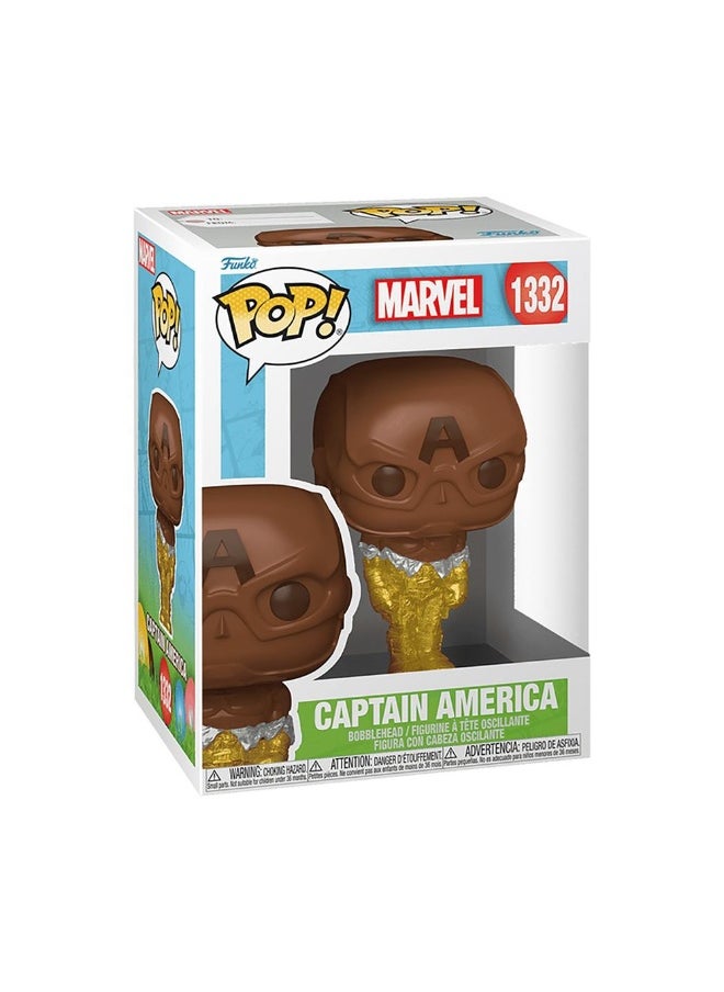 POP Marvel Captain America Easter Chocolate Bobblehead