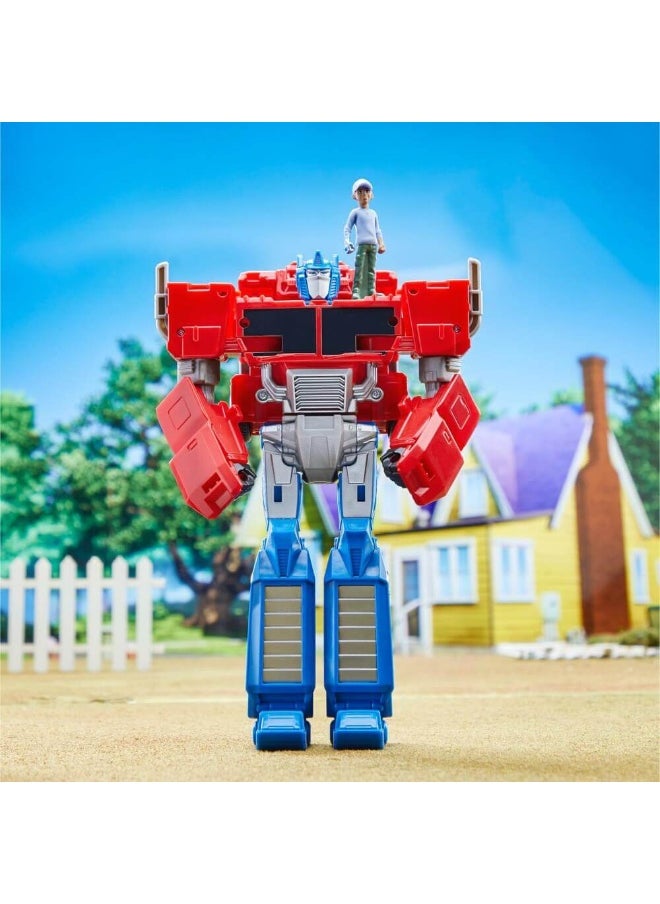 Earthspark Spin Changer Optimus Prime & Robby Malto Figures