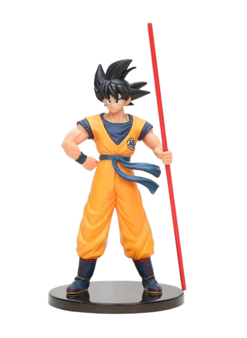 Dragon Ball Goku PVC Action Figure – Premium Goku Model Statue Toy, Anime Figurine, Collectible DBZ Statue, Goku Toy for Fans, Dragon Ball Merchandise