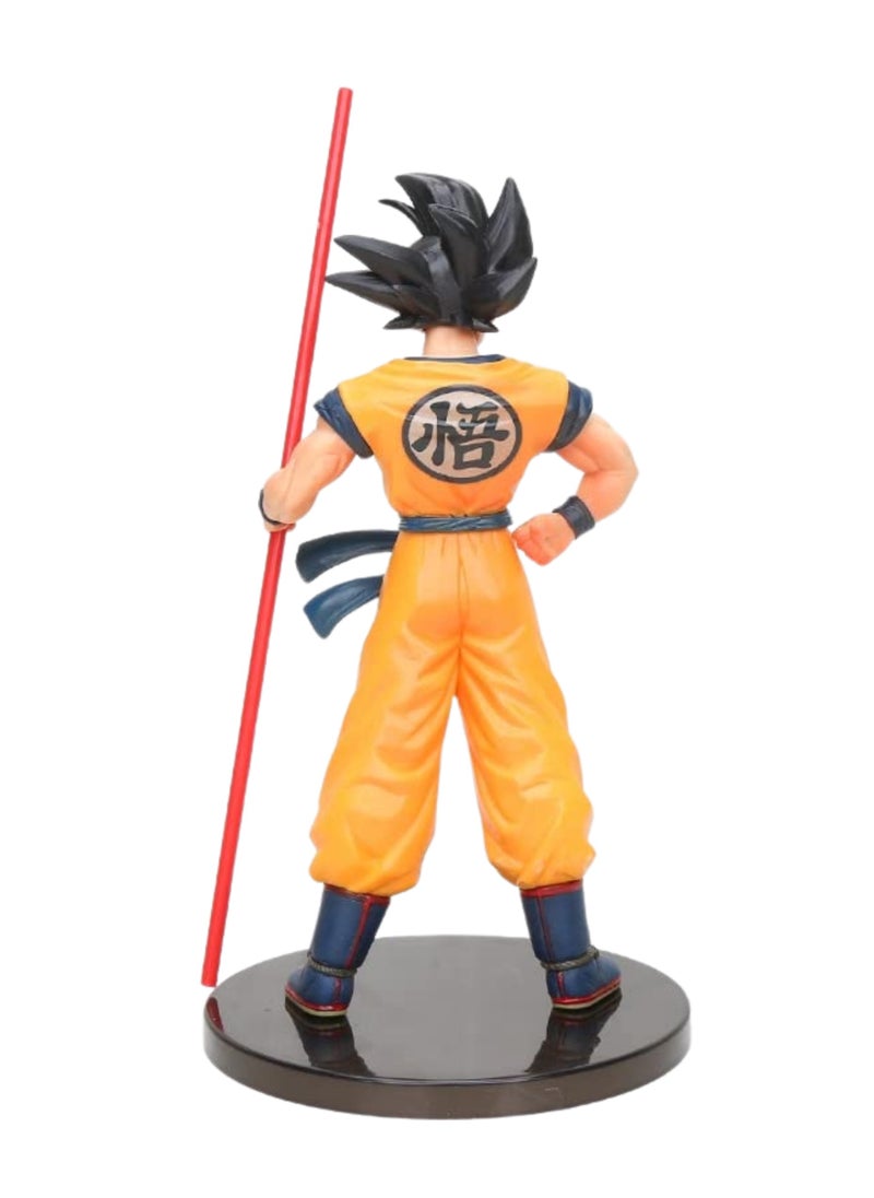 Dragon Ball Goku PVC Action Figure – Premium Goku Model Statue Toy, Anime Figurine, Collectible DBZ Statue, Goku Toy for Fans, Dragon Ball Merchandise