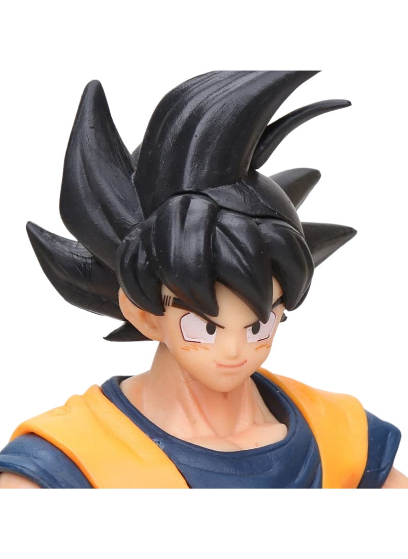 Dragon Ball Goku PVC Action Figure – Premium Goku Model Statue Toy, Anime Figurine, Collectible DBZ Statue, Goku Toy for Fans, Dragon Ball Merchandise