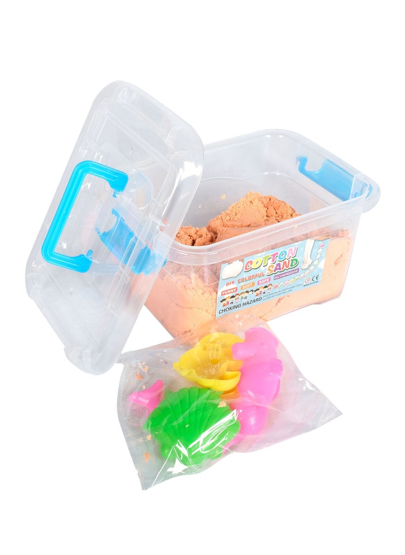 Play Cotton Sand with Moulds Toy Kit