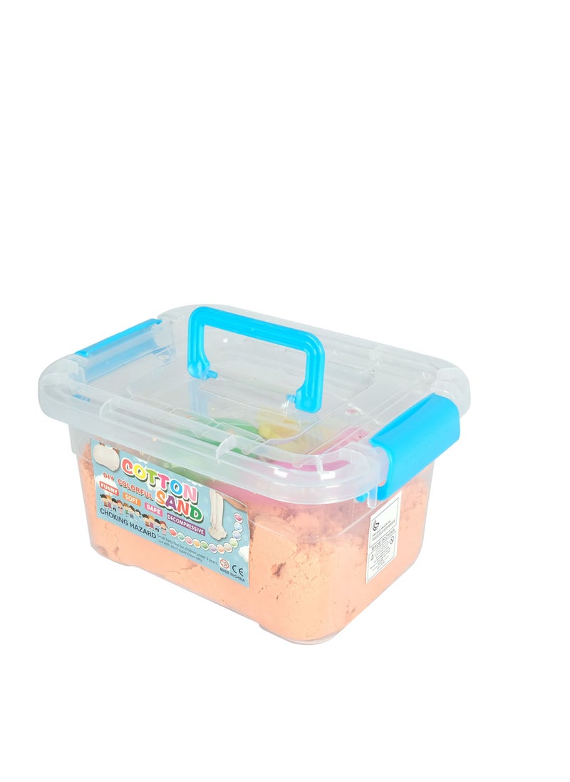 Play Cotton Sand with Moulds Toy Kit