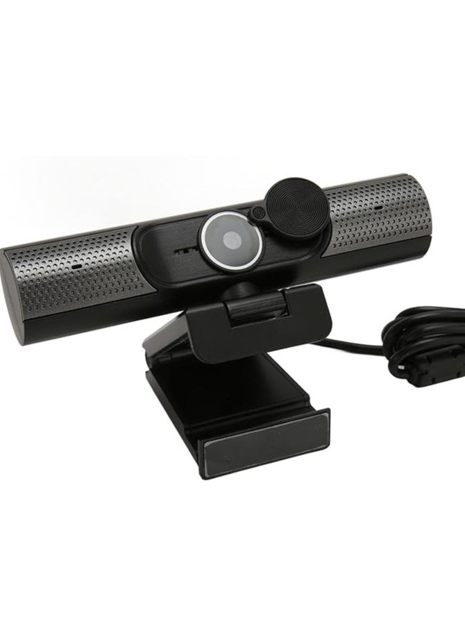 2K 30fps Auto Focusing Webcam with HiFi Speaker and Noise Reduction Mic,Plug and Play for Desktop Laptop Video Chat