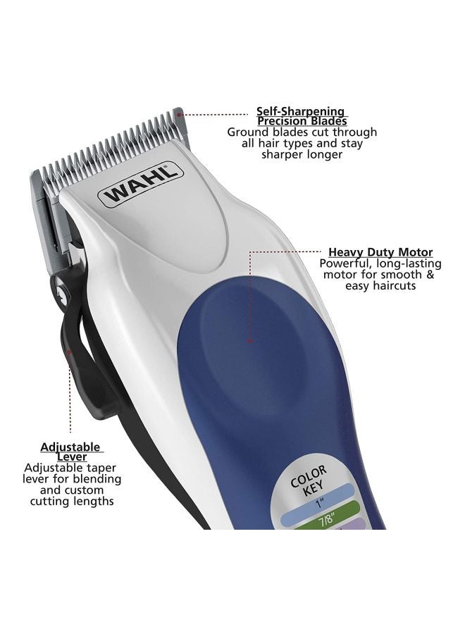 20-Piece Color Pro Hair Clipper Kit Multicolour