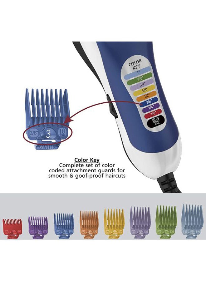 20-Piece Color Pro Hair Clipper Kit Multicolour