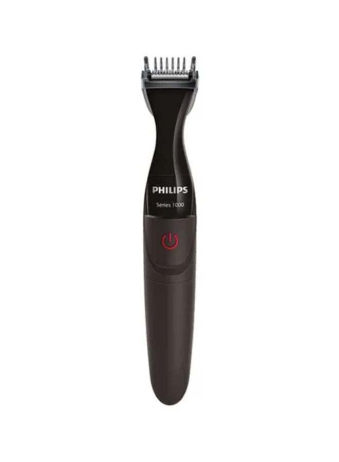 International Version MG1100 Multigroom Ultra Precise Beard Styler Black Black