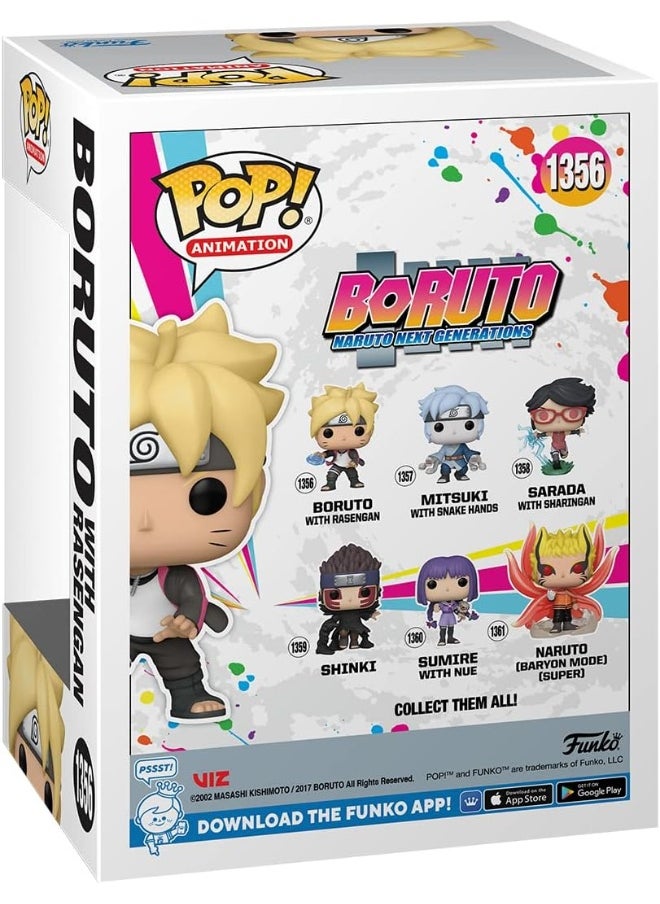 Funko Pop! Animation: Boruto - Boruto Uzumaki With Rasengan - Boruto: Naruto Next Generations - Collectable Vinyl Figure - Gift Idea - Official Merchandise - Toys for Kids & Adults - Anime Fans