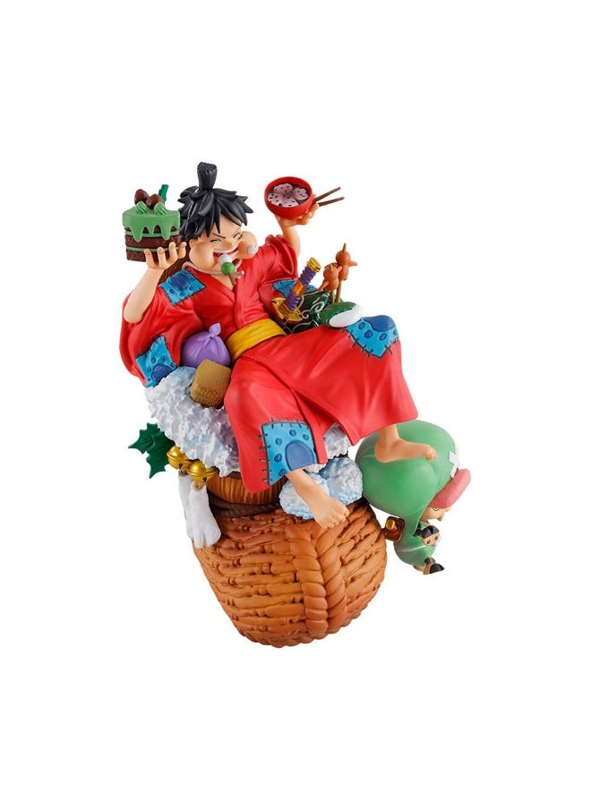 One Piece: Puchirama Dx Logbox Rebirth 1 Petitrama Figure (11 Cm)