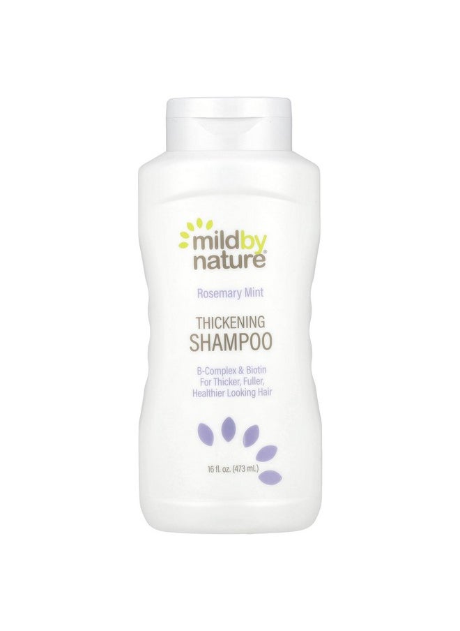 Hair Thickening Biotin Shampoo, With B-Complex & Panthenol, Ph Balanced & Cruelty-Free, Rosemary Mint, 16 Fl Oz (473 Ml)