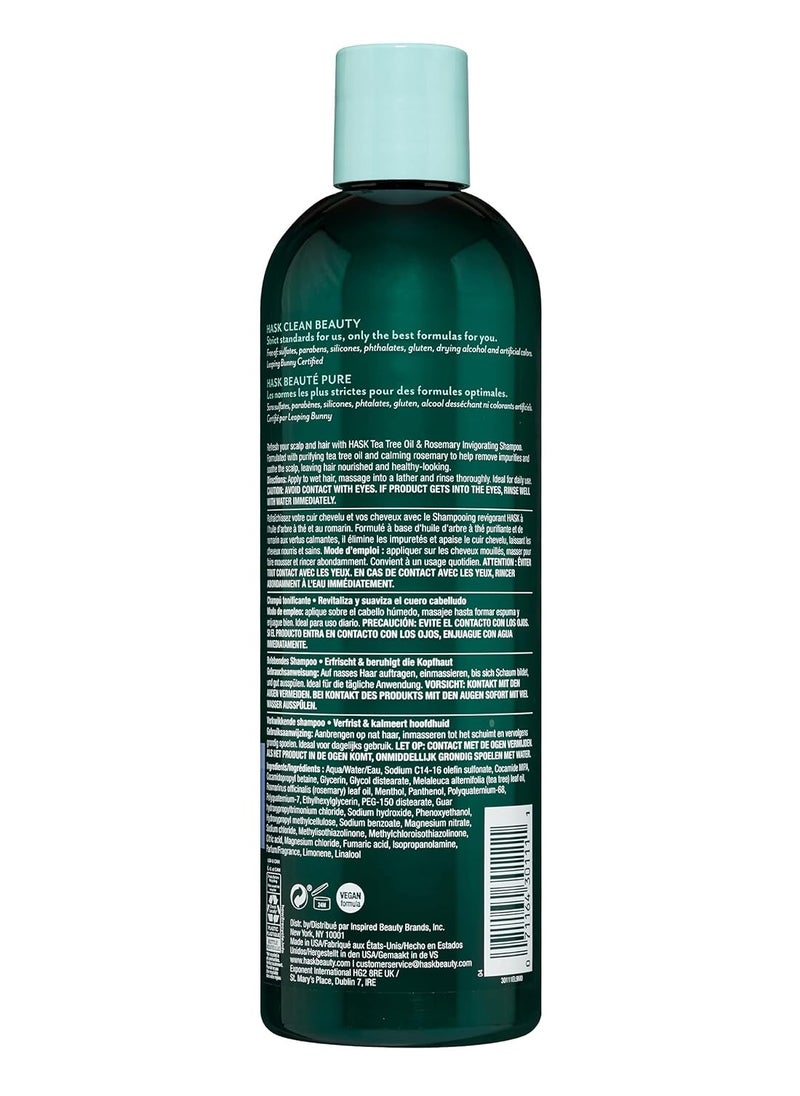 Tea Tree and Rosemary Oil Scalp Care Shampoo 12 fl oz