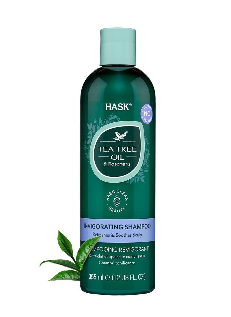 Tea Tree and Rosemary Oil Scalp Care Shampoo 12 fl oz