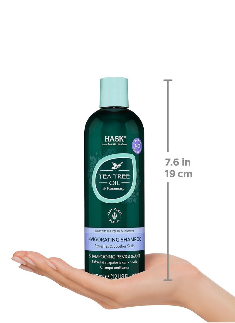 Tea Tree and Rosemary Oil Scalp Care Shampoo 12 fl oz