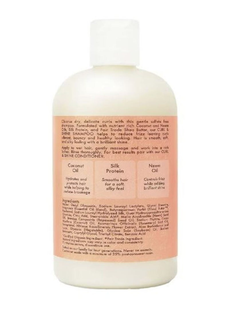 Coconut And Hibiscus Curl And Shine Shampoo 384 ML