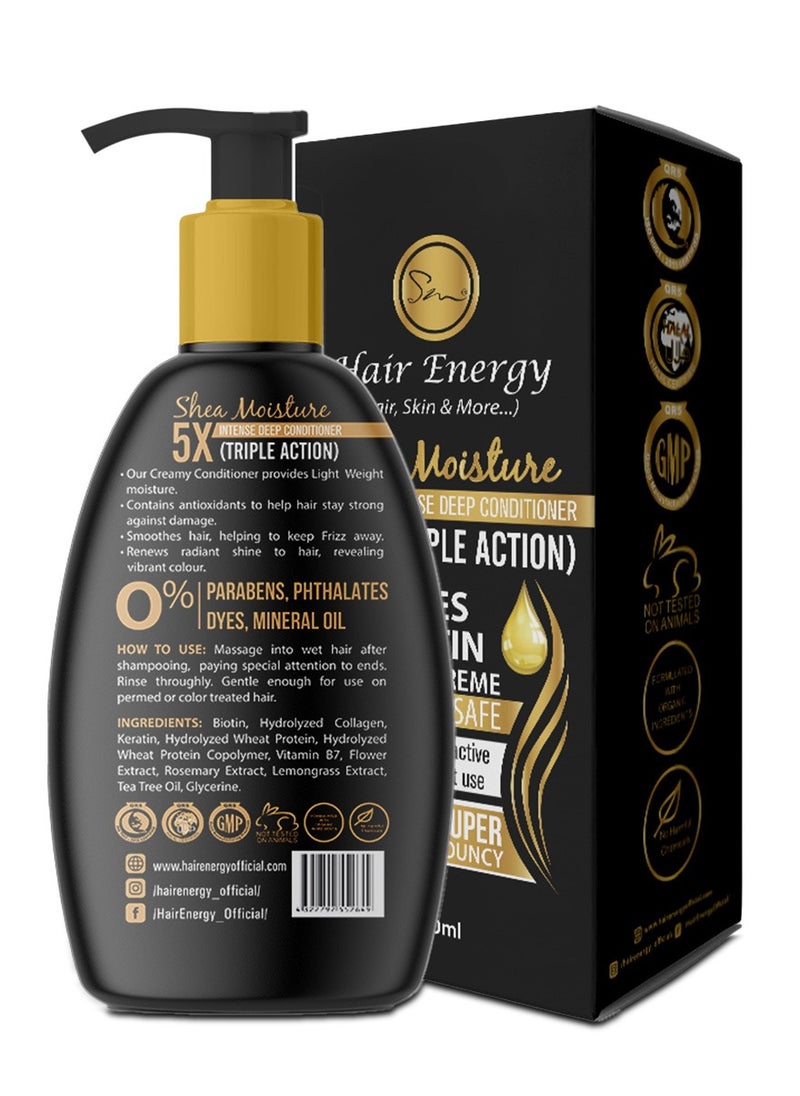 Hair Energy Triple Action Deep Conditioner - Shea Moisture 5X Intense